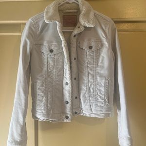 Levis sherpa corduroy jacket